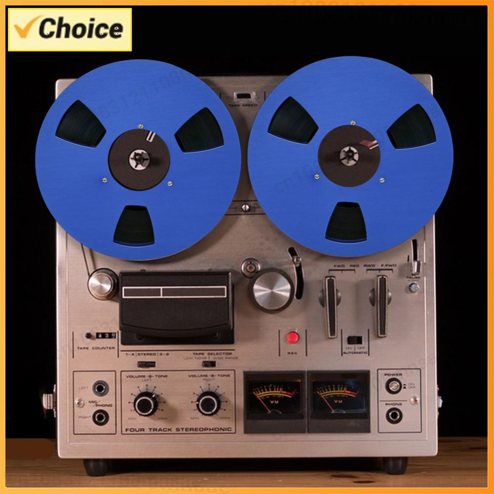 Super 8 Film Reel - 1/4インチ 10.5インチ 空テープリール 3穴 録音用巻き取りリール リール・トゥ・リールテープレコーダー交換用開口部部品