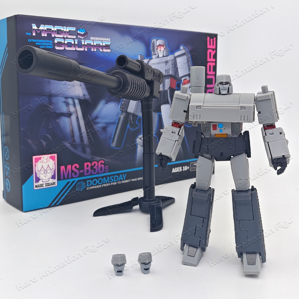Vintage Collectible Guns - 在庫あり MS-B36S ドゥームズデイ・カオス ドゥームズデイ・ピストル ヴィンテージパワーガン パワー小型可動変形玩具コレクション