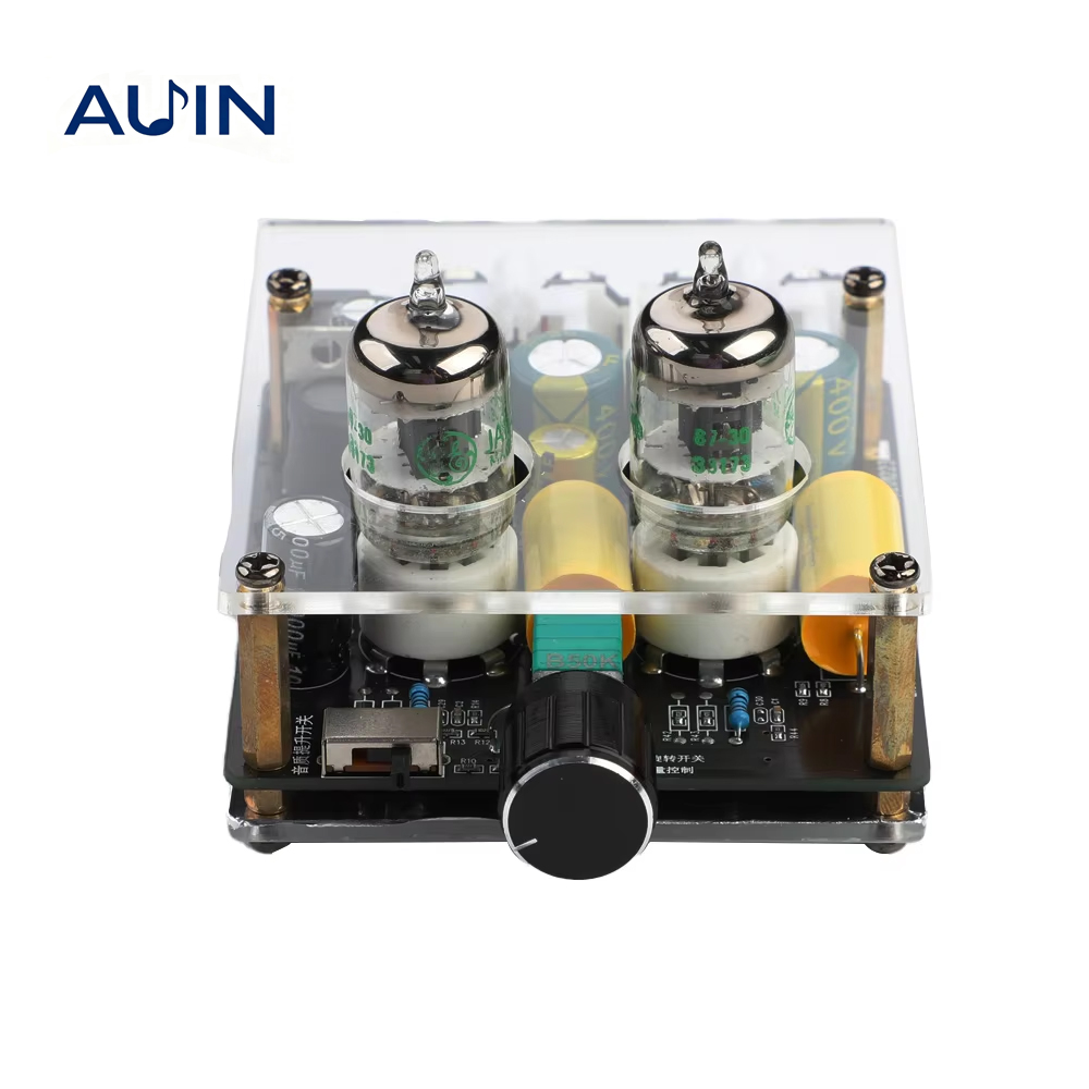Tube Amplifier Part - AUIN改良版5654真空管プリアンプアンプHiFi真空管プリアンプバイルバッファオーディオアンプスピーカーサウンドアンプホームシアターDIY