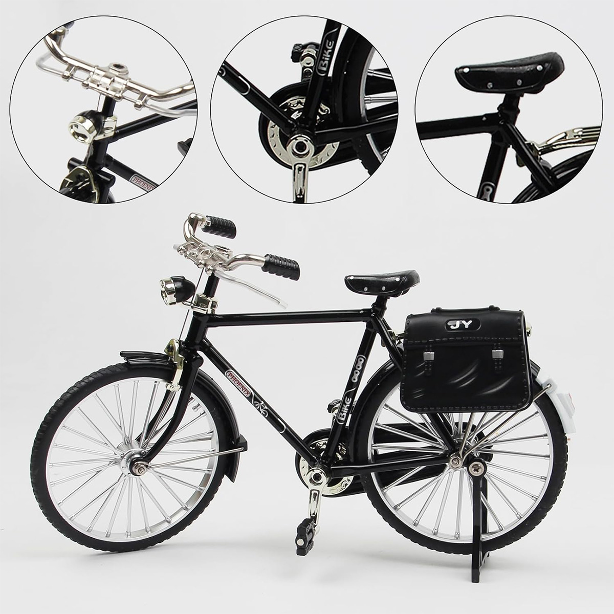Vintage And Collectible Toys - 合金レトロ自転車ミニモデルヴィンテージクラシックバイクオーナメントデスクトップ装飾品コレクタブルおもちゃ