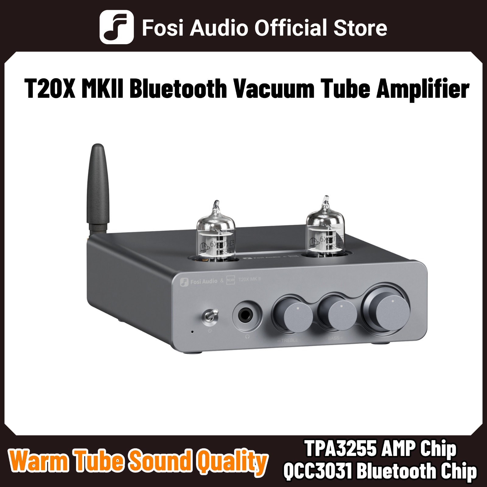 Tube Amplifier Part - Fosi Audio T20X MKII 300W Bluetooth