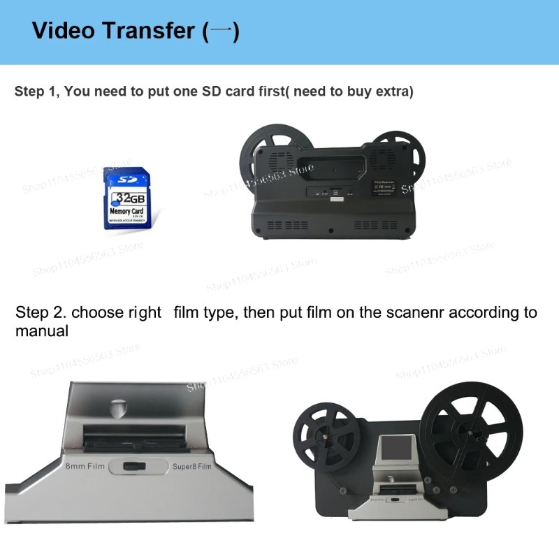 Winait Super 8/8mmデジタルロールフィルムス - Super 8 Film Reel のレビューと価格