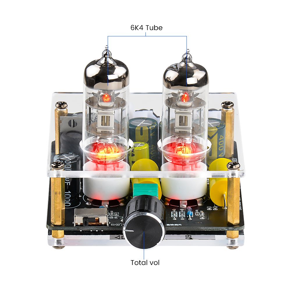 AIYIMA改良版6K4真空管プリアンプアンプHiFi真空管 - Tube Amplifier Part のレビューと価格