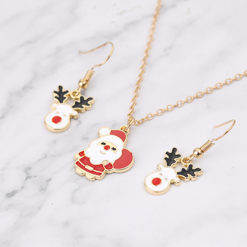 女性のためのクリスマスコレクションのジュエリーセット,トナカ - Vintage Collectible Santa のレビューと価格