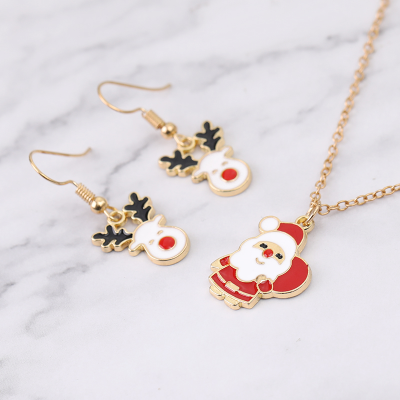 女性のためのクリスマスコレクションのジュエリーセット,トナカ - Vintage Collectible Santa のレビューと価格