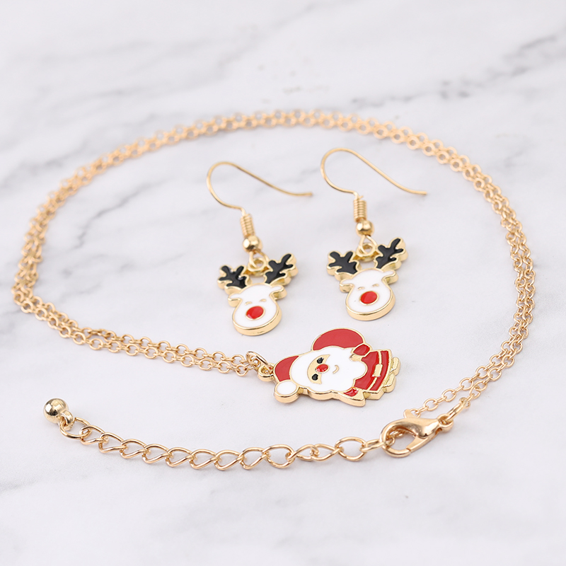 女性のためのクリスマスコレクションのジュエリーセット,トナカ - Vintage Collectible Santa のレビューと価格