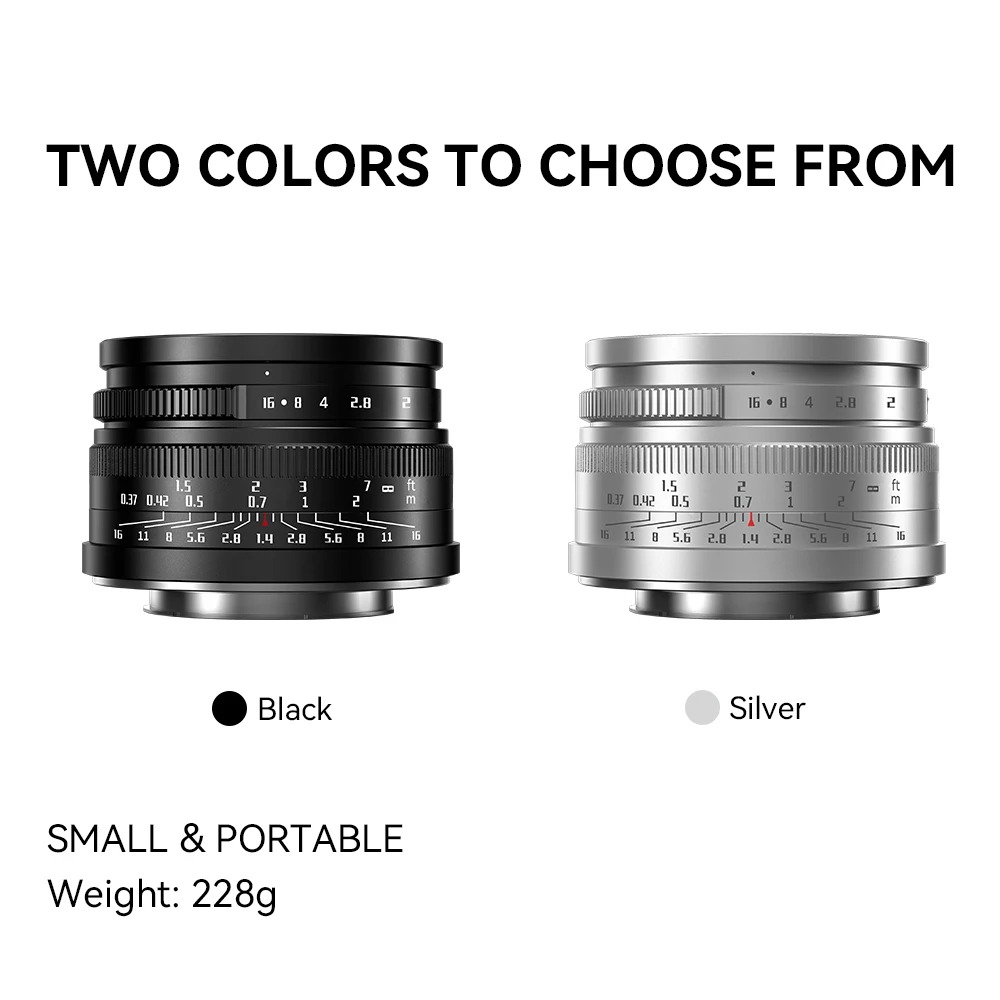 7artisans APS-Cプライムレンズ、35mm、f1 - Film Camera 35Mm のレビューと価格