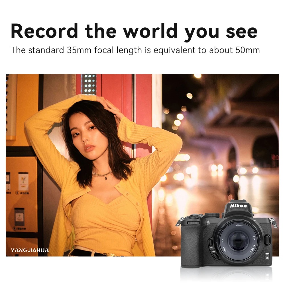 7artisans APS-Cプライムレンズ、35mm、f1 - Film Camera 35Mm のレビューと価格