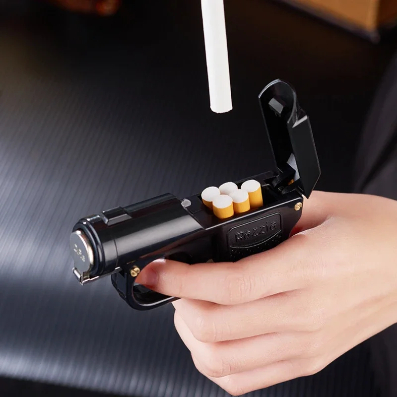 ヴィンテージピストル型ライター、防風メタル、詰め替え可能、ガ - Vintage Collectible Guns のレビューと価格