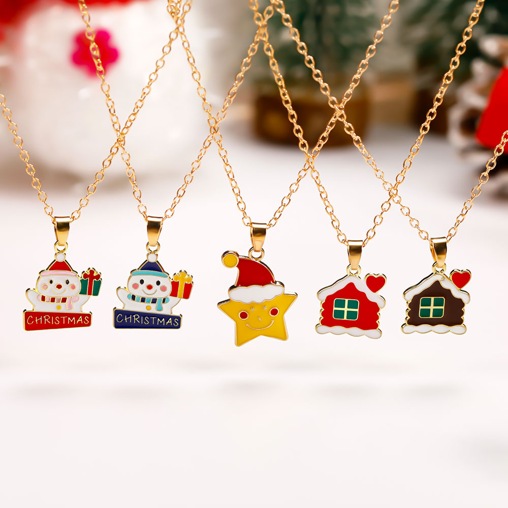 クリスマスコレクションネックレス、キャンディーキャンバス、花 - Vintage Collectible Santa のレビューと価格