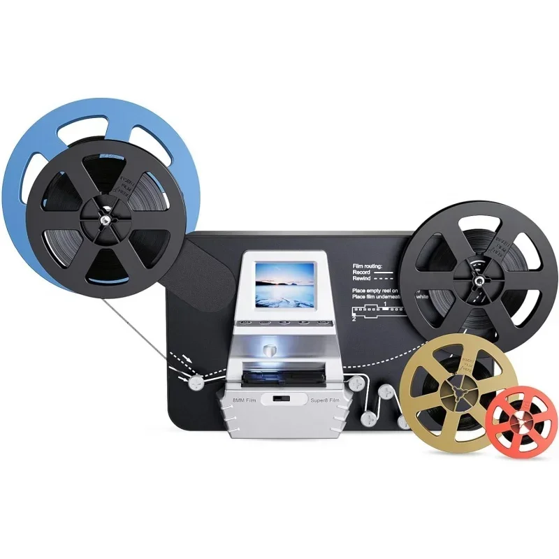 -8mm & スーパー8フィルムからデジタルへのコンバーター - Super 8 Film Reel のレビューと価格