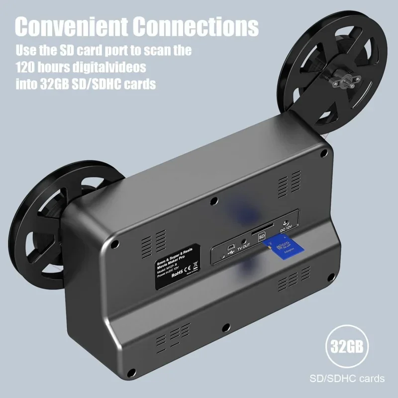 -8mm & スーパー8フィルムからデジタルへのコンバーター - Super 8 Film Reel のレビューと価格