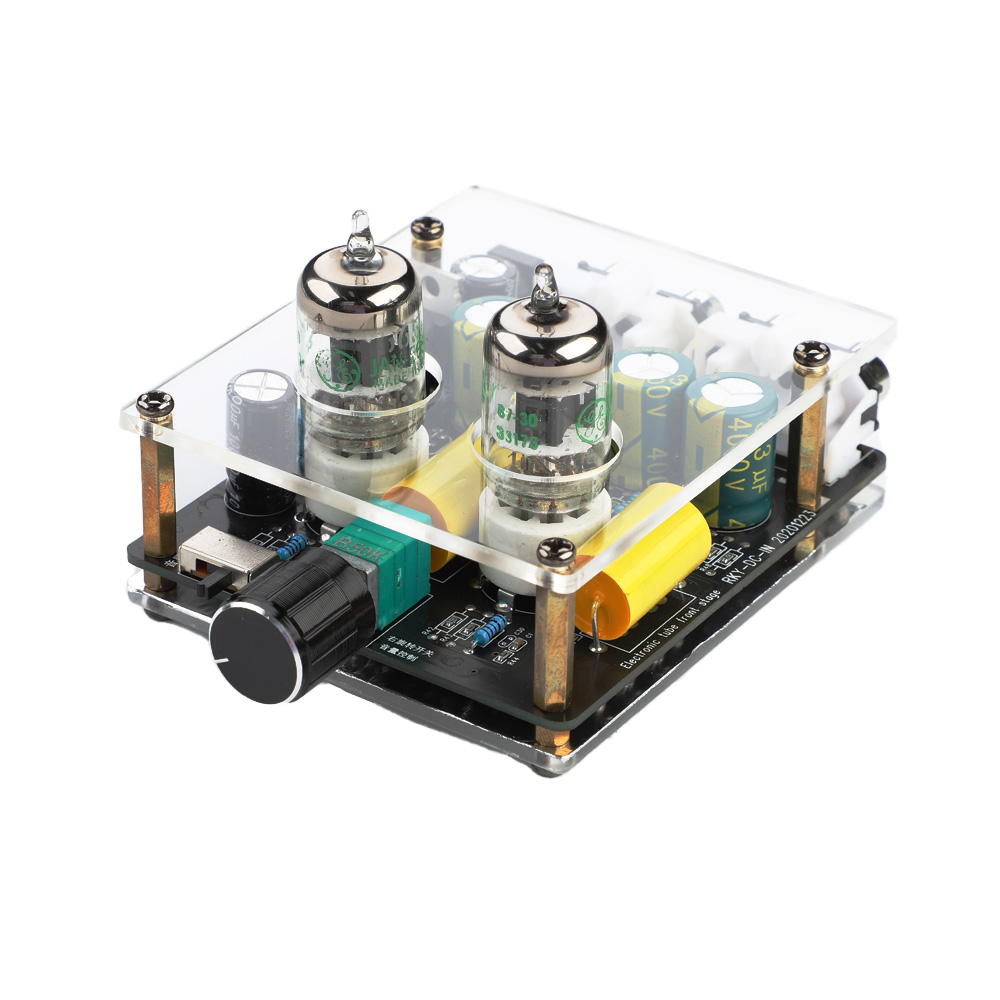 AUIN改良版5654真空管プリアンプアンプHiFi真空管プ - Tube Amplifier Part のレビューと価格