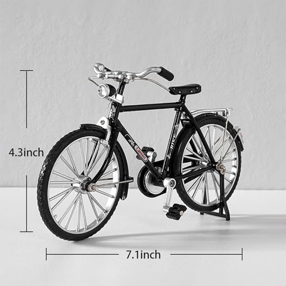 合金レトロ自転車ミニモデルヴィンテージクラシックバイクオーナ - Vintage And Collectible Toys のレビューと価格