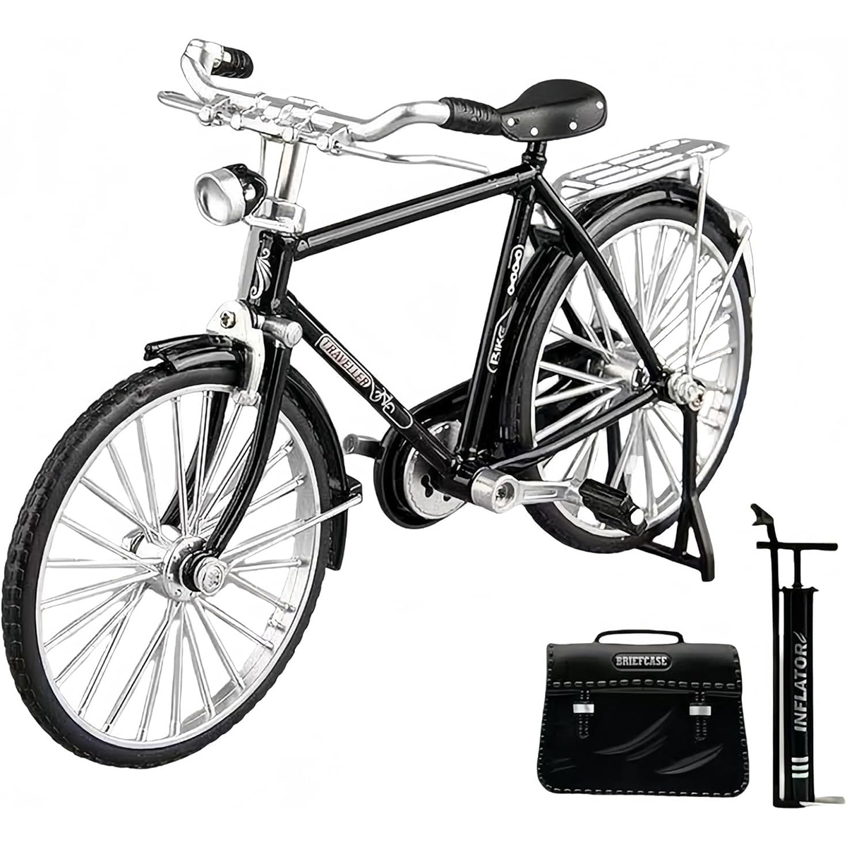 合金レトロ自転車ミニモデルヴィンテージクラシックバイクオーナ - Vintage And Collectible Toys のレビューと価格