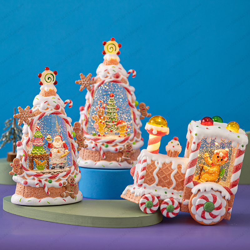 ヴィンテージスタイルのクリスマスランタン装飾、LEDランプ付 - Vintage Collectible Santa のレビューと価格